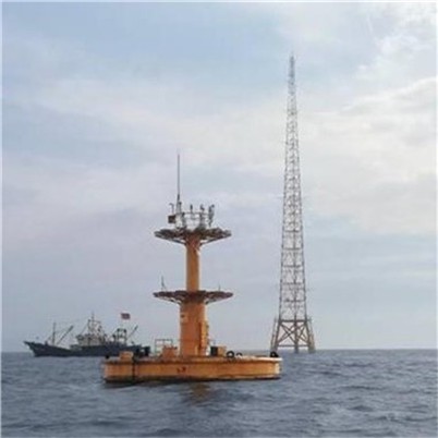 Lidar de mástil meteorológico marino